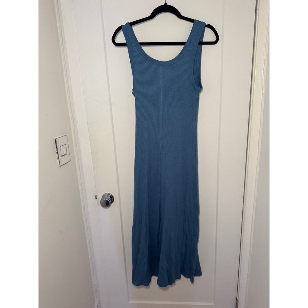 L*SPACE | Jenna Scoop-Neck Midi Dress – Blue (Size S/M, New Without Tags) - Picture 4 of 5